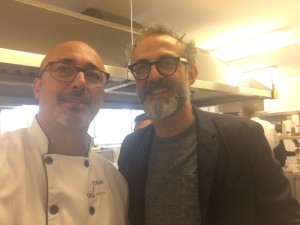 Massimo Bottura con Massimo Biale