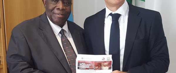 S.E. Albert Tshiseleka Felha + Alfonso Pecoraro Scanio