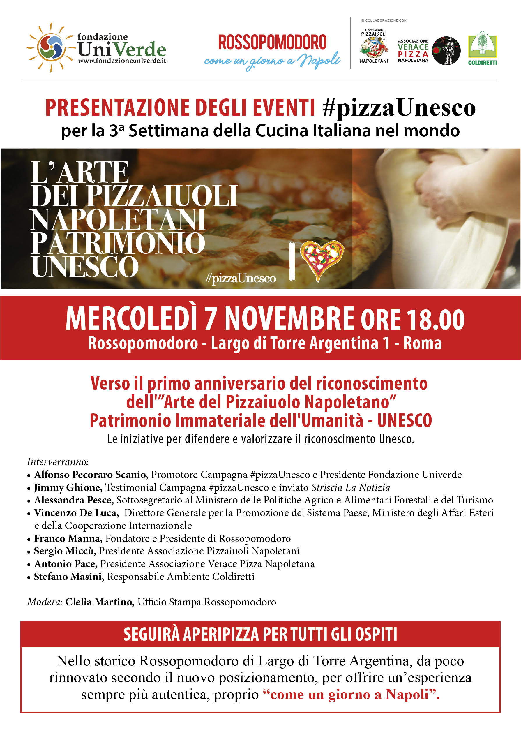 Roma, 7 novembre 2018 - #pizzaUnesco (1)